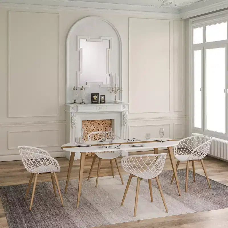 Chaise - 32 po (H) x 22 po (L) x 24,65 po (P)